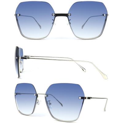 M10808 silver butterfly metal sunglasses