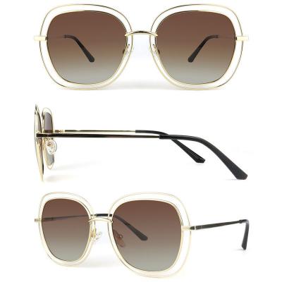 M10779 gold butterfly metal sunglasses
