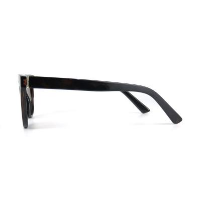 P10617 black cat eye pc/tr90 sunglasses