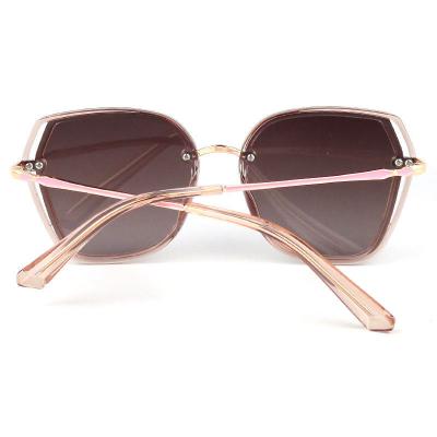 M10764 pink butterfly metal sunglasses