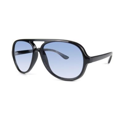 P10616 black aviator pc/tr90 sunglasses