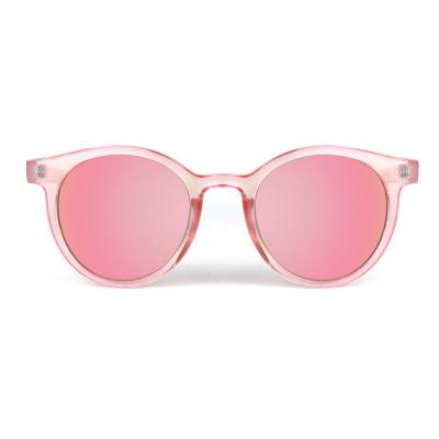 P10581 pink round pc/tr90 sunglasses