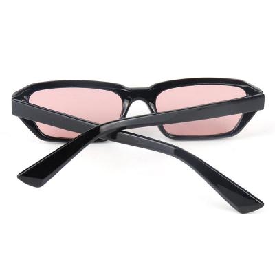 P10594 black geometric pc/tr90 sunglasses