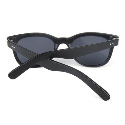 P10592 black wayfarer pc/tr90 sunglasses