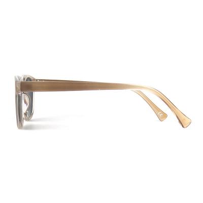 P10596 crystal amber wayfarer pc/tr90 sunglasses