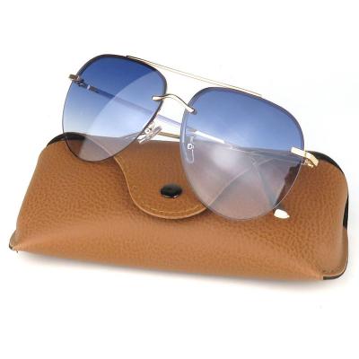 M10802 gold aviator metal sunglasses