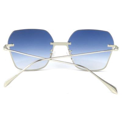 M10808 silver butterfly metal sunglasses