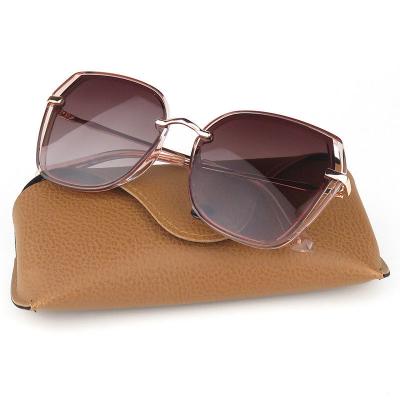 M10764 pink butterfly metal sunglasses