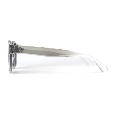 P10580 transparent panto round pc/tr90 sunglasses