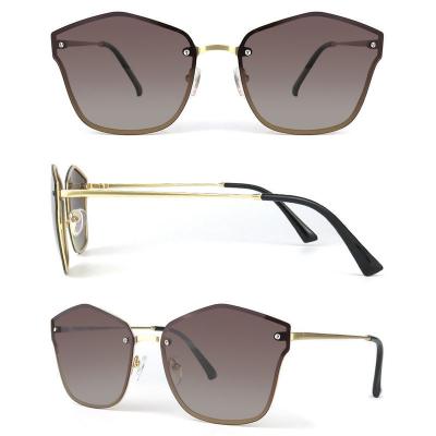 M10769 gold butterfly metal sunglasses