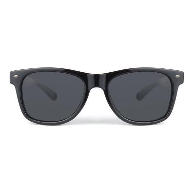 P10588 black wayfarer pc/tr90 sunglasses