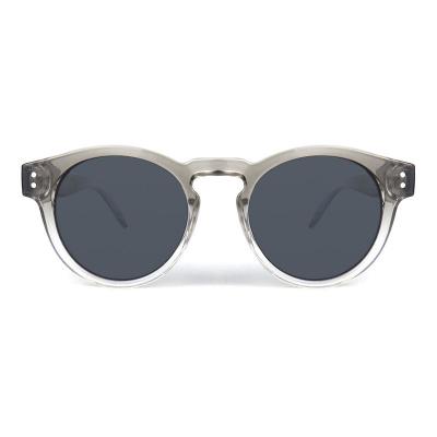 P10580 transparent panto round pc/tr90 sunglasses
