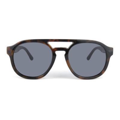 P10583 tortoise aviator pc/tr90 sunglasses