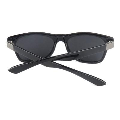 P10588 black wayfarer pc/tr90 sunglasses