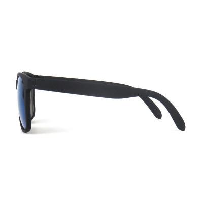 P10597 black square pc/tr90 sunglasses