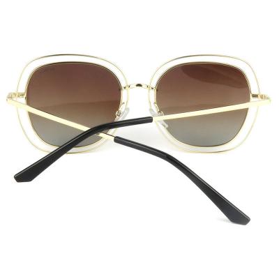 M10779 gold butterfly metal sunglasses