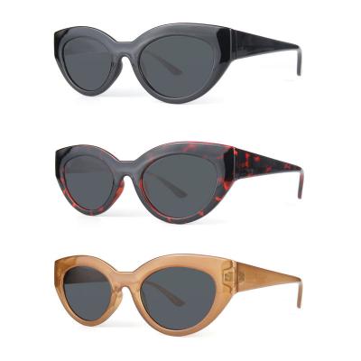 P10623 tortoise cat eye pc/tr90 sunglasses