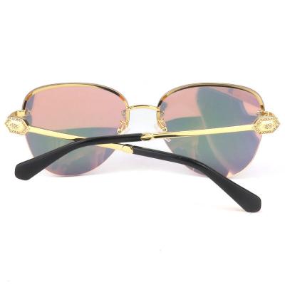 M10811 gold butterfly metal sunglasses