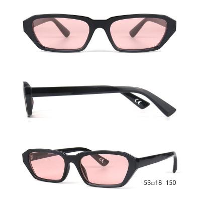 P10594 black geometric pc/tr90 sunglasses