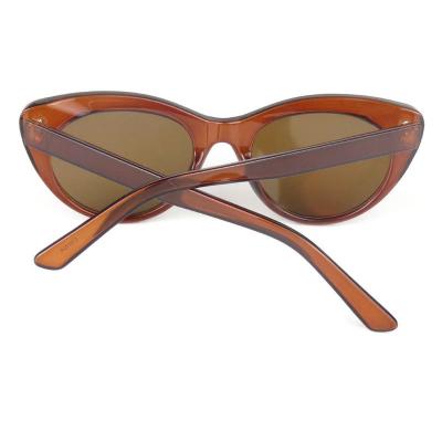 P10586 tortoise cat eye pc/tr90 sunglasses
