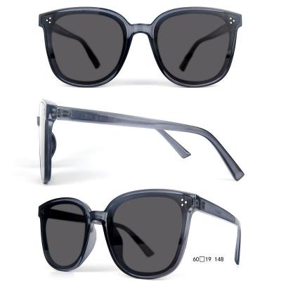 P10601 gray square pc/tr90 sunglasses