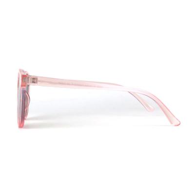 P10581 pink round pc/tr90 sunglasses
