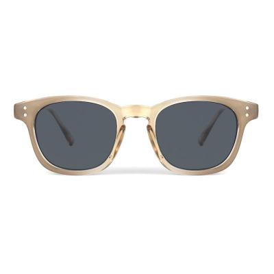 P10596 crystal amber wayfarer pc/tr90 sunglasses