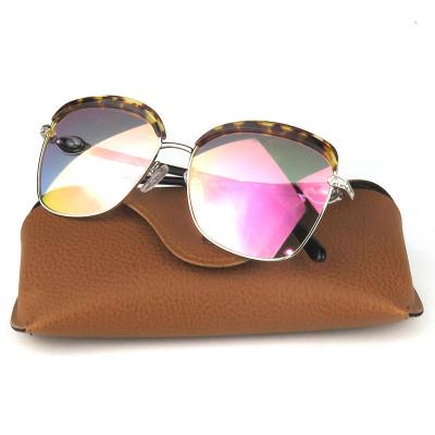 M10810 tortoise cat eye metal sunglasses