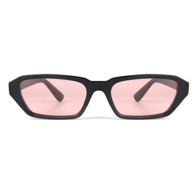 P10594 black geometric pc/tr90 sunglasses