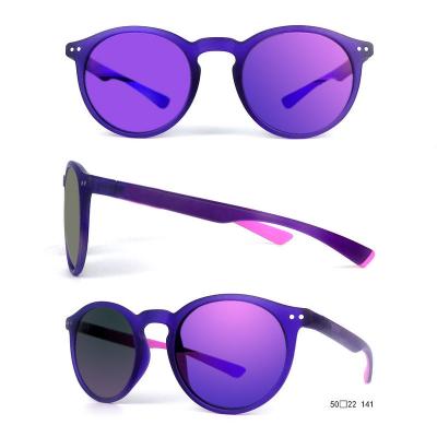 P10670 tortoise round pc/tr90 sunglasses
