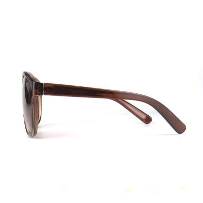 P10626 tortoise round pc/tr90 sunglasses