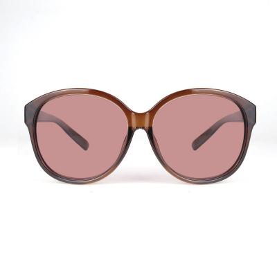 P10626 tortoise round pc/tr90 sunglasses
