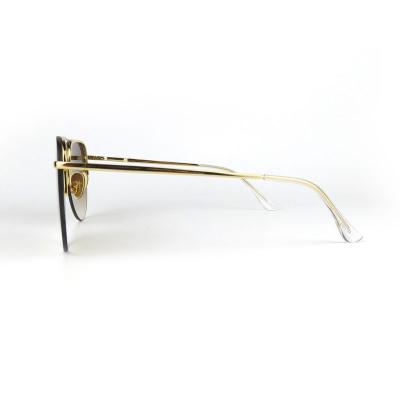 M10853 gold aviator metal sunglasses