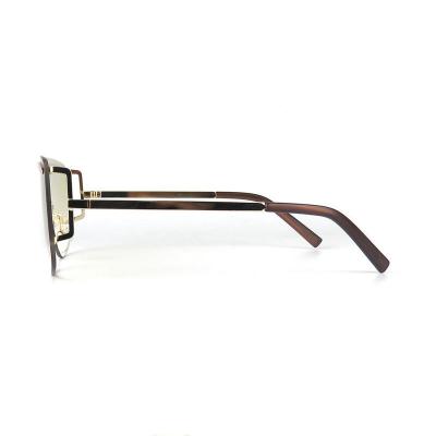 M10845 gold shield metal sunglasses