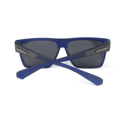 P10627 black square pc/tr90 sunglasses