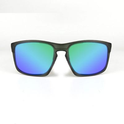 P10657 blue square pc/tr90 sunglasses