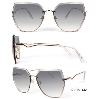 M10838 gold butterfly metal sunglasses