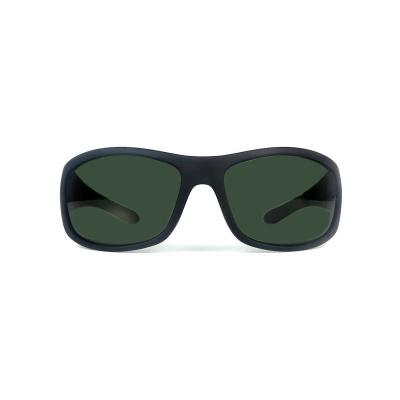P10677 black rectangular pc/tr90 sunglasses