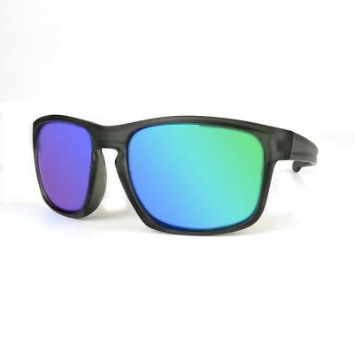 P10657 blue square pc/tr90 sunglasses
