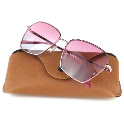 M10818 gold cat eye metal sunglasses