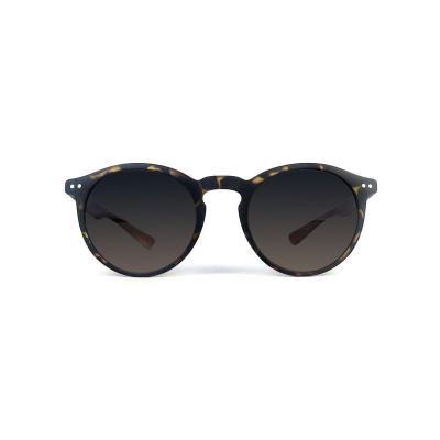 P10670 tortoise round pc/tr90 sunglasses