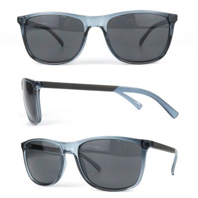P10657 blue square pc/tr90 sunglasses