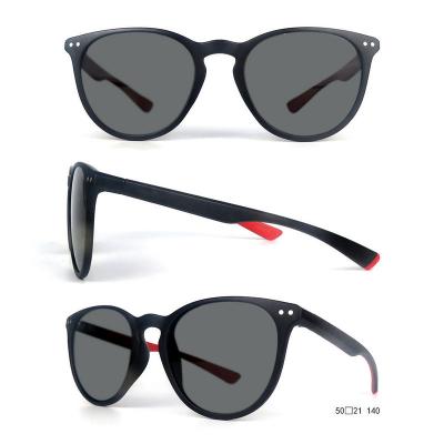 P10669 tortoise panto round pc/tr90 sunglasses