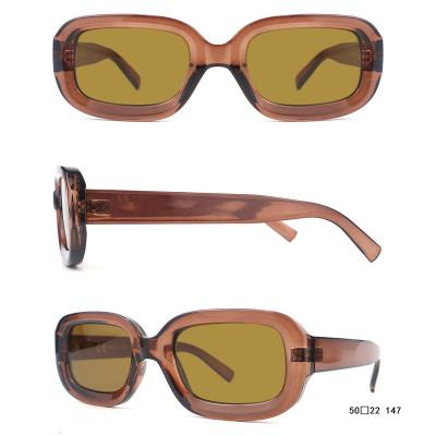 P10772 tortoise rectangular pc/tr90 sunglasses