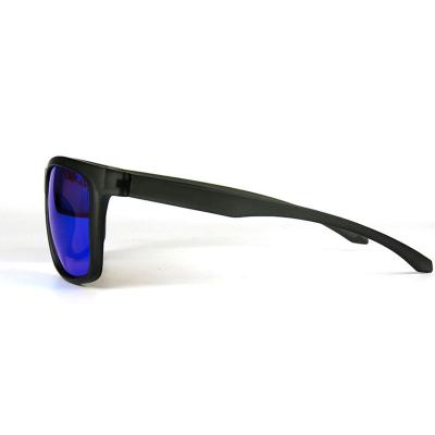 P10658 black square pc/tr90 sunglasses