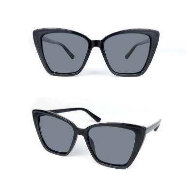 P10628 purple cat eye pc/tr90 sunglasses