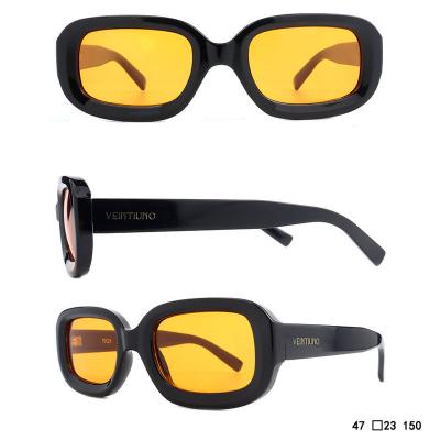 P10772 tortoise rectangular pc/tr90 sunglasses