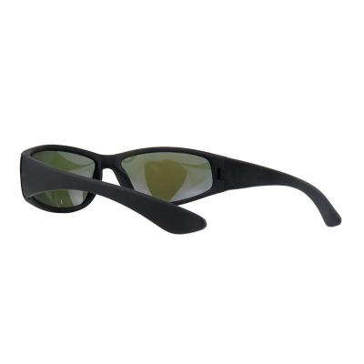 P0739 black shield pc/tr90 sunglasses