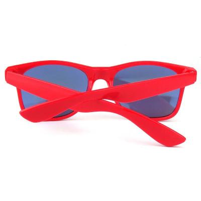 P10521 red wayfarer pc/tr90 sunglasses