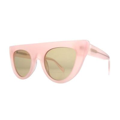 A10469 pink cat eye acetate sunglasses